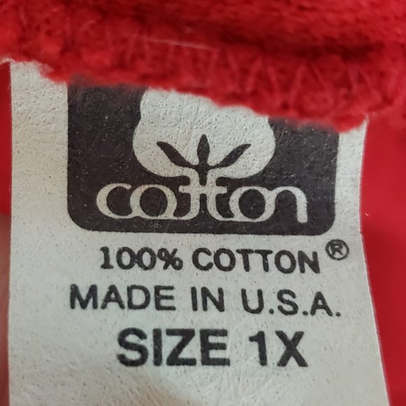 JOAN VASS Women's Pullover Sweater Cotton Sz 1X Black Pockets USA Vtg Round Neck - Picture 7 of 9